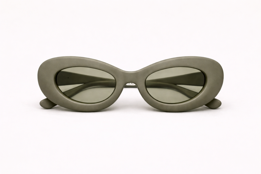 if you dare Clark eyeglasses in forest shade (green) and tinted lens