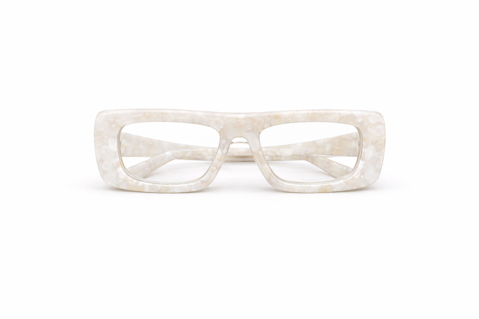 KOLE glasses in MARBLE AND TRANSPARENT LENS IF YOU DARE studio