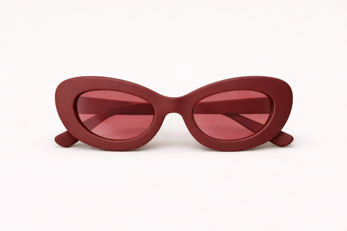 if you dare Clark eyeglasses in Crimson (red) and tinted lens
