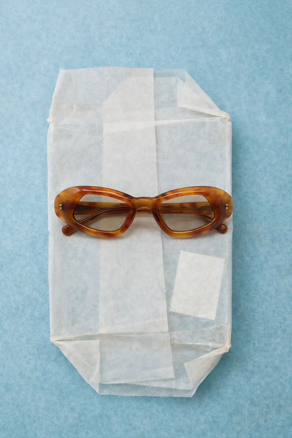 if you dare rowan glasses on a blue background